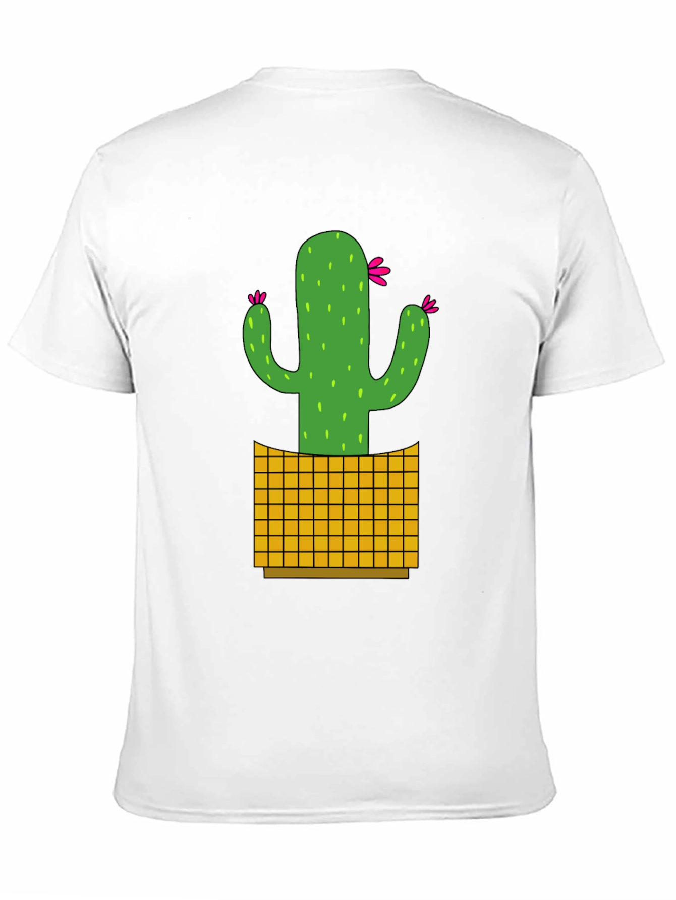 Cactus Graphic Tee - Black Casual Shirt