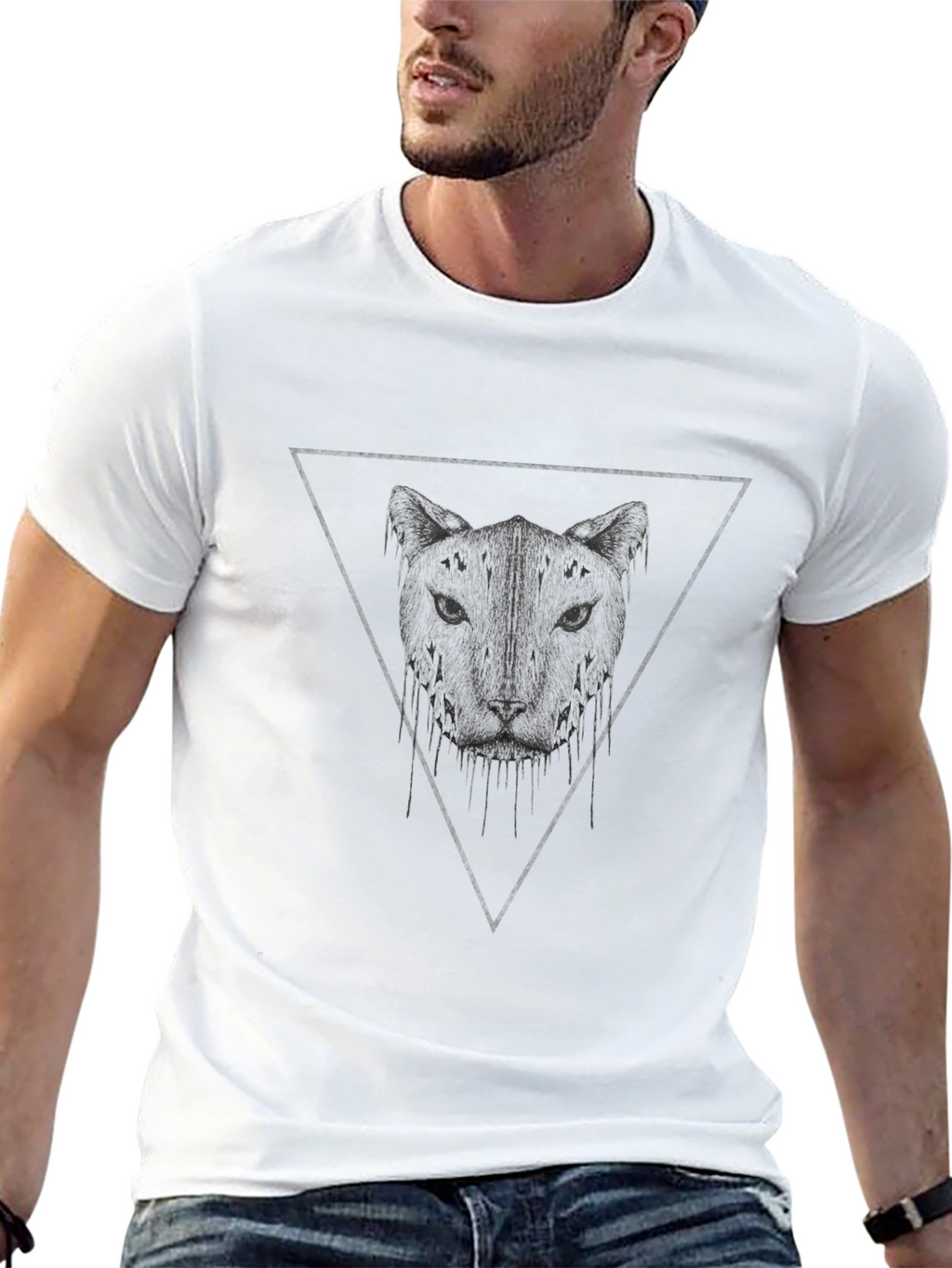 Black Panther Graphic Tee - Mens Unique Design