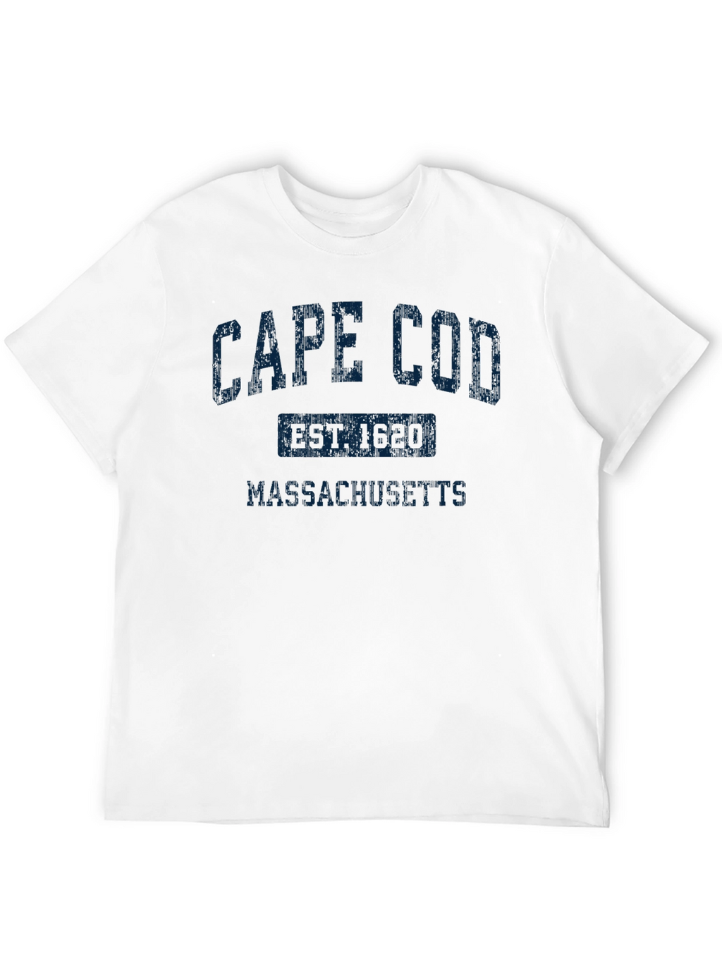 Cape Cod Massachusetts Est. 1620 Black T-Shirt