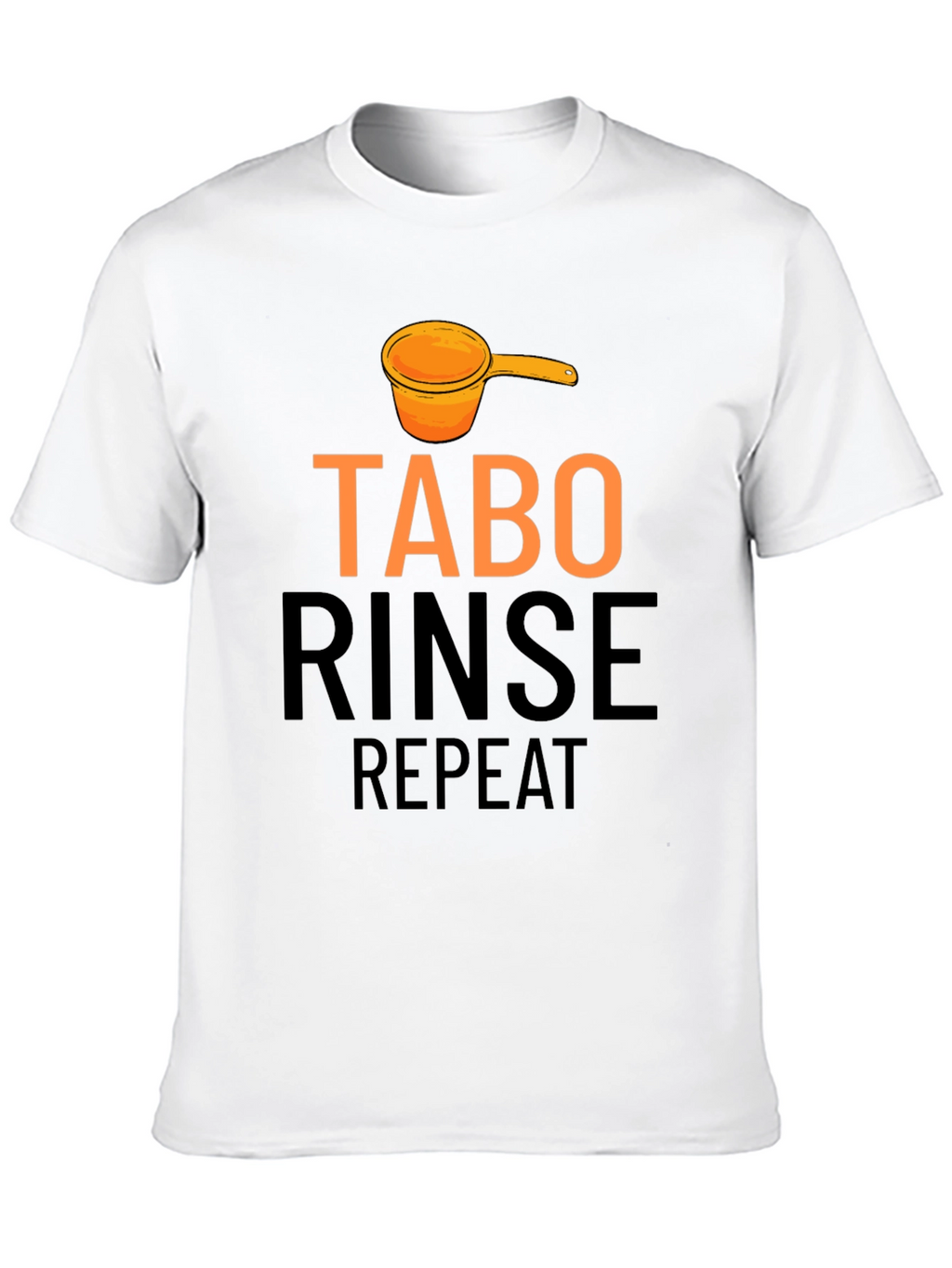 Tabo Rinse Repeat Black Graphic Tee