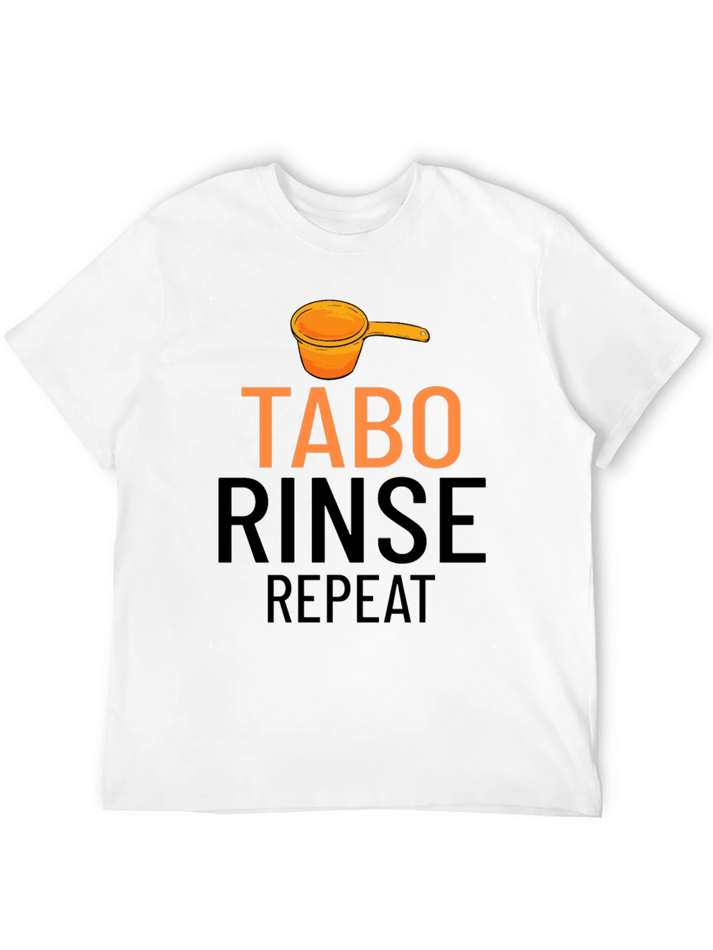 Tabo Rinse Repeat Black Graphic Tee