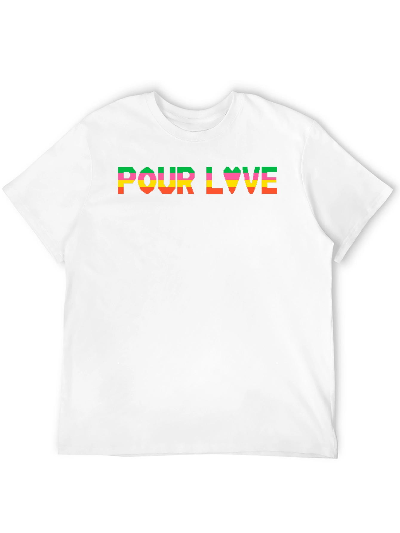 Pour Love T-Shirt - Black - Fun Graphic Tee