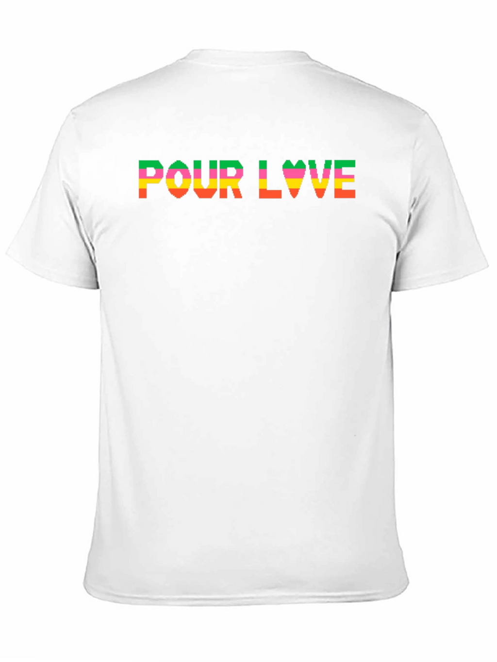 Pour Love T-Shirt - Black - Fun Graphic Tee