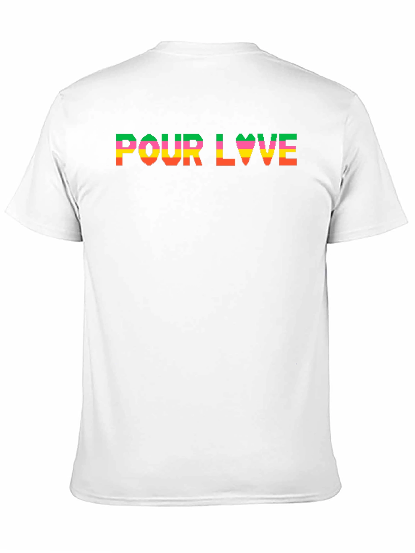 Pour Love T-Shirt - Black - Fun Graphic Tee