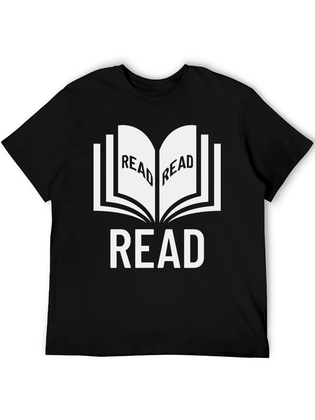 Read Black Graphic T-Shirt Book Lover Tee