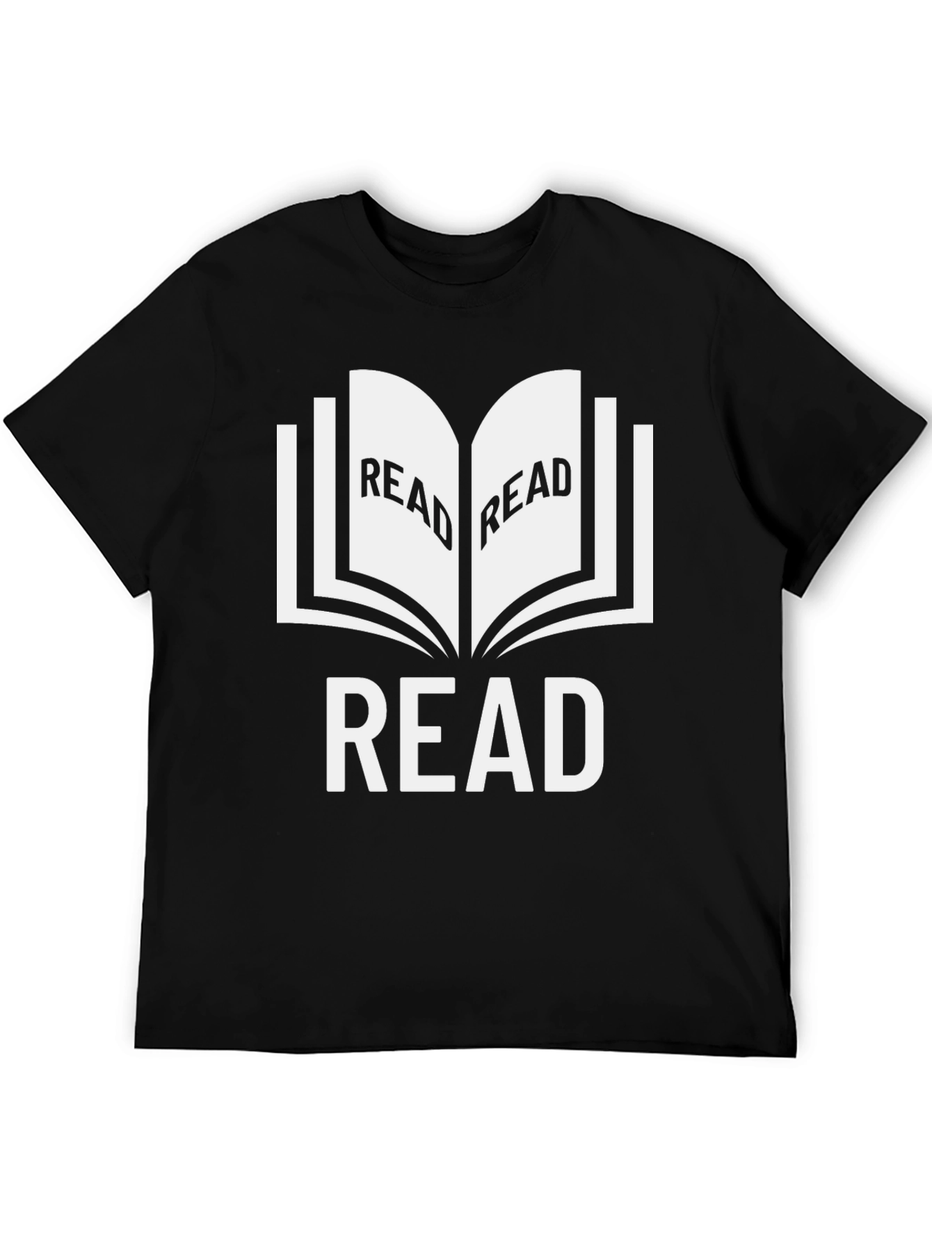 Read Black Graphic T-Shirt Book Lover Tee
