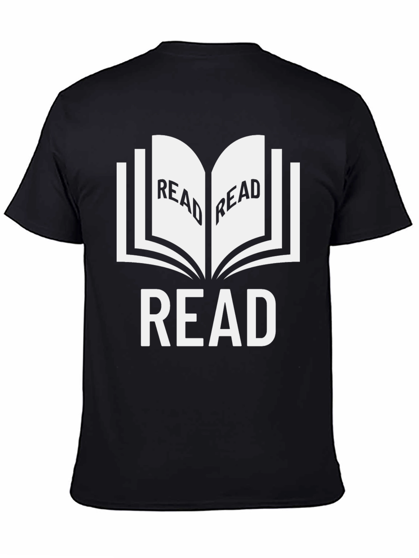 Read Black Graphic T-Shirt Book Lover Tee