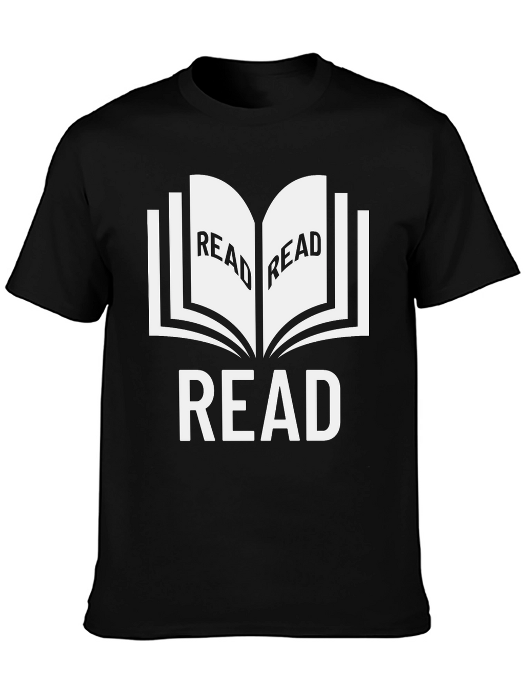 Read Black Graphic T-Shirt Book Lover Tee