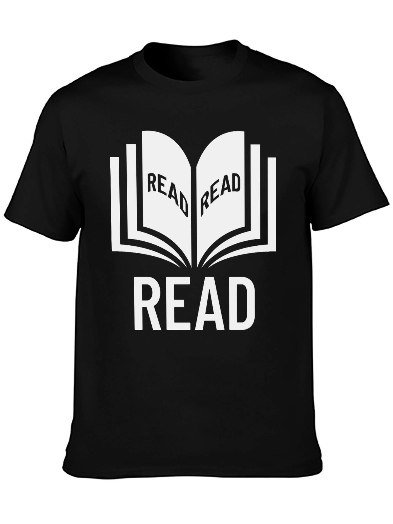 Read Black Graphic T-Shirt Book Lover Tee