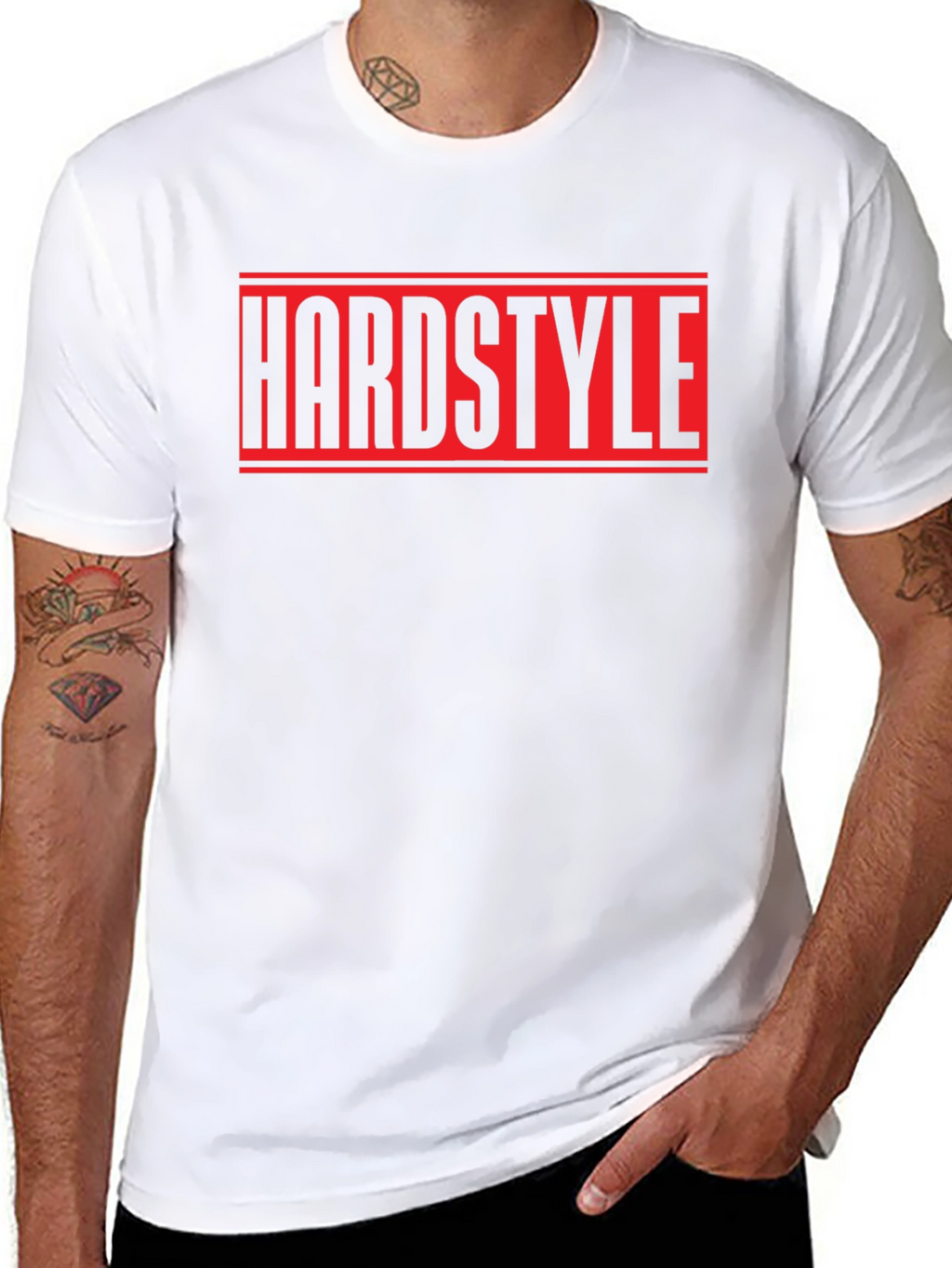 Hardstyle Graphic T-Shirt - Black