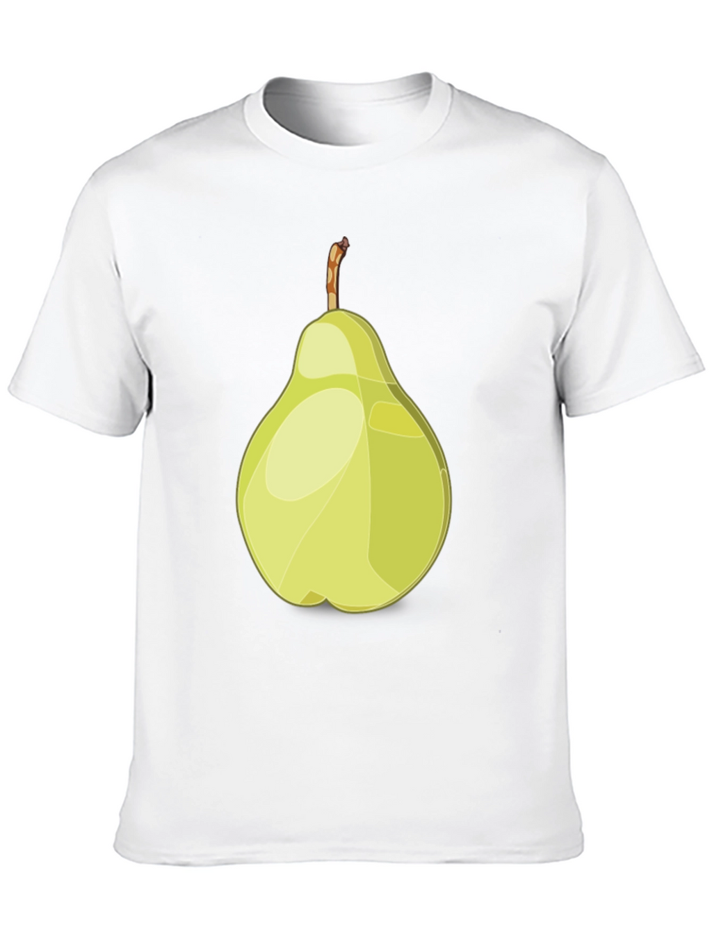 Pear Graphic Black T-Shirt