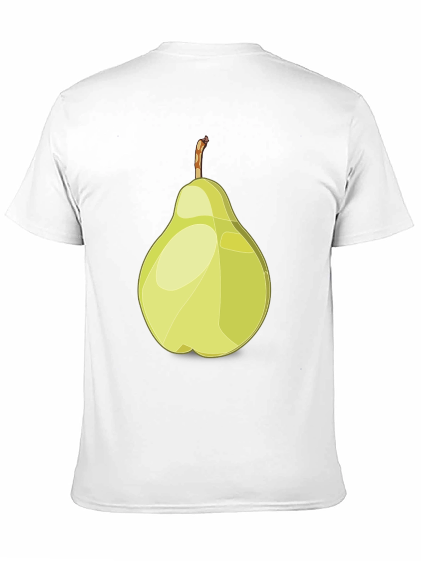 Pear Graphic Black T-Shirt