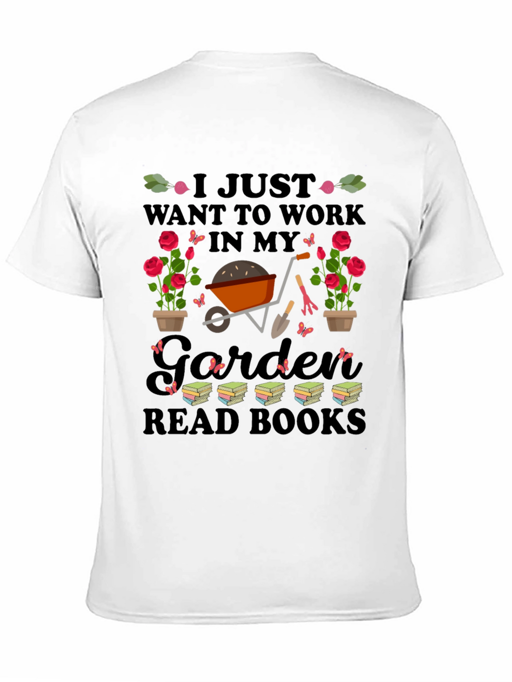 Gardening & Reading T-Shirt