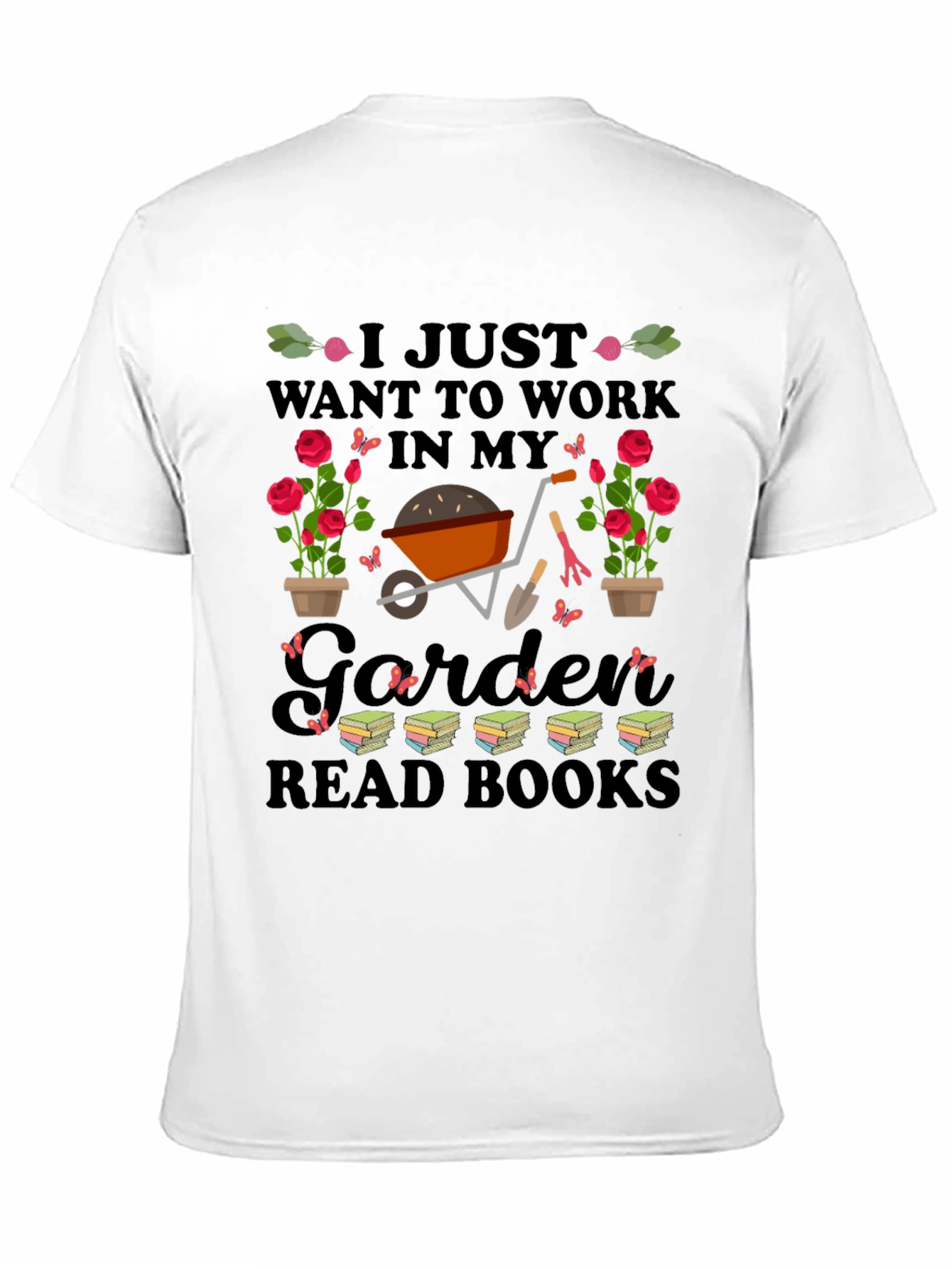 Gardening & Reading T-Shirt