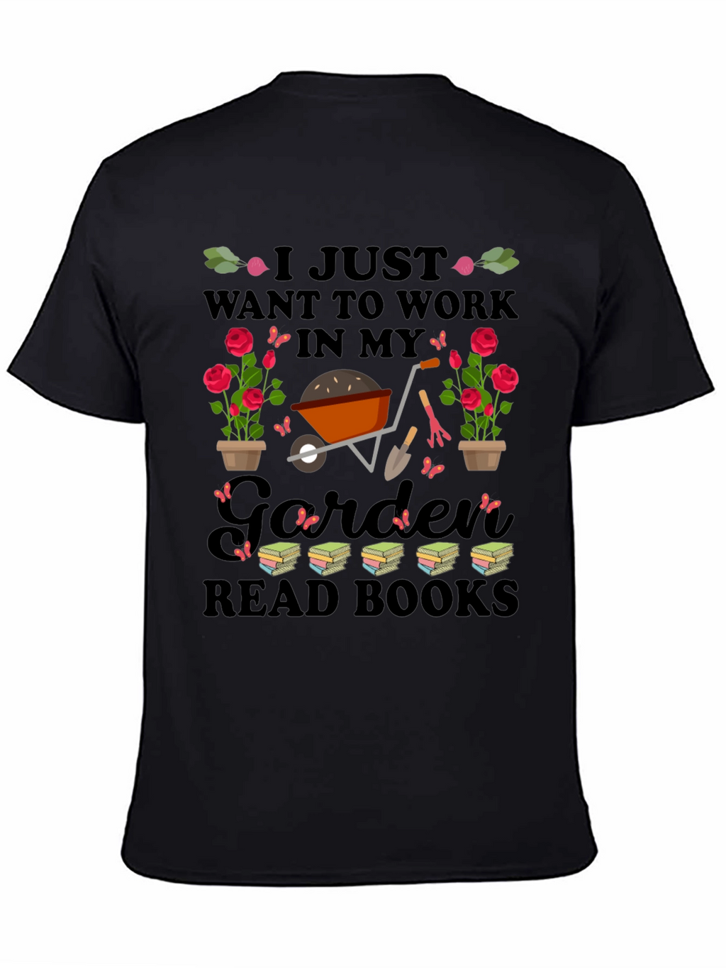 Gardening & Reading T-Shirt