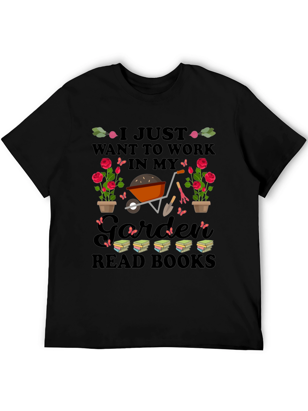 Gardening & Reading T-Shirt