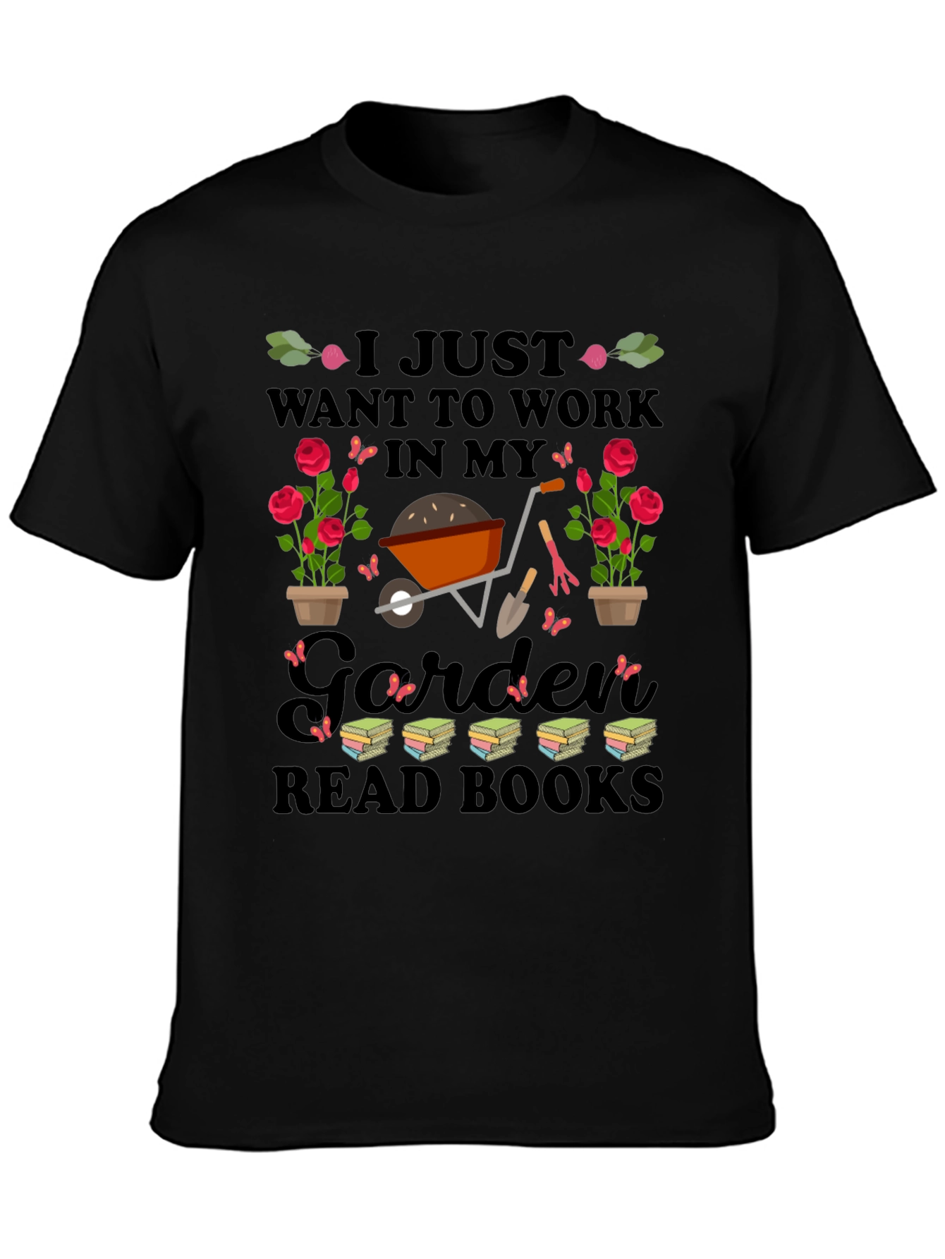 Gardening & Reading T-Shirt