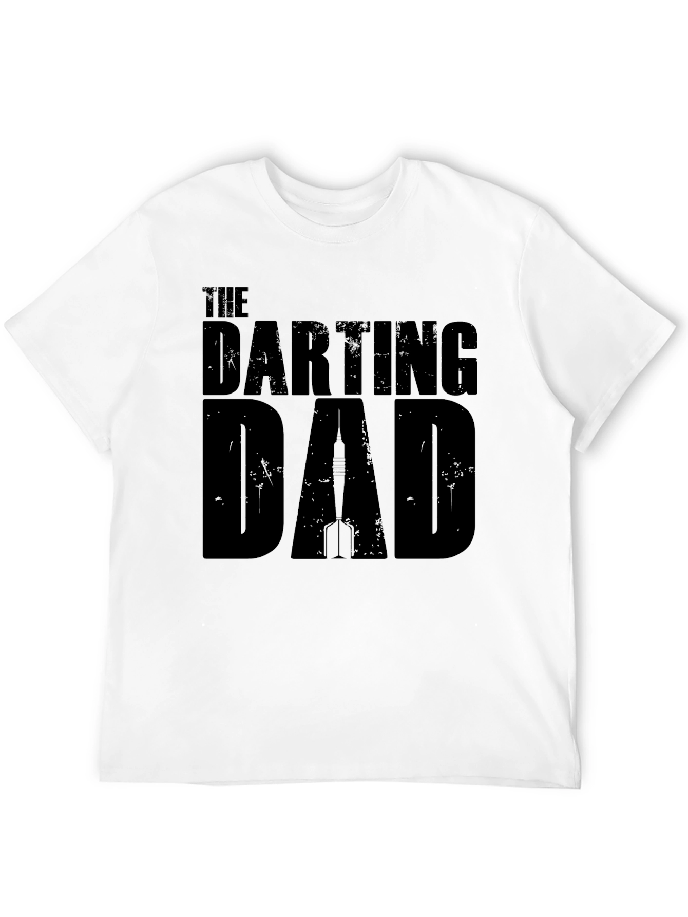 The Darting Dad T-Shirt - Black