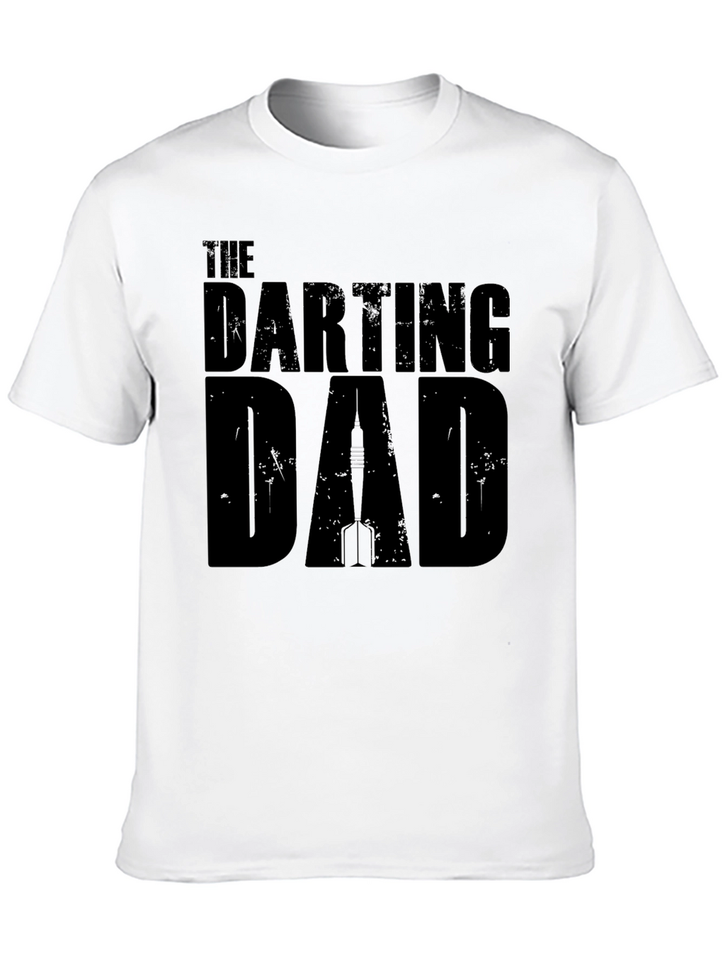 The Darting Dad T-Shirt - Black