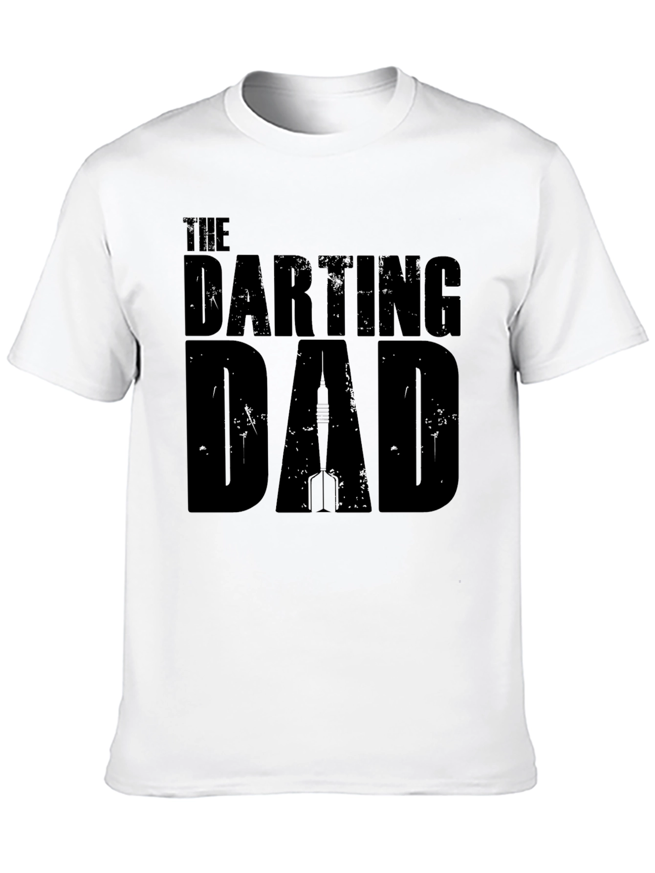 The Darting Dad T-Shirt - Black