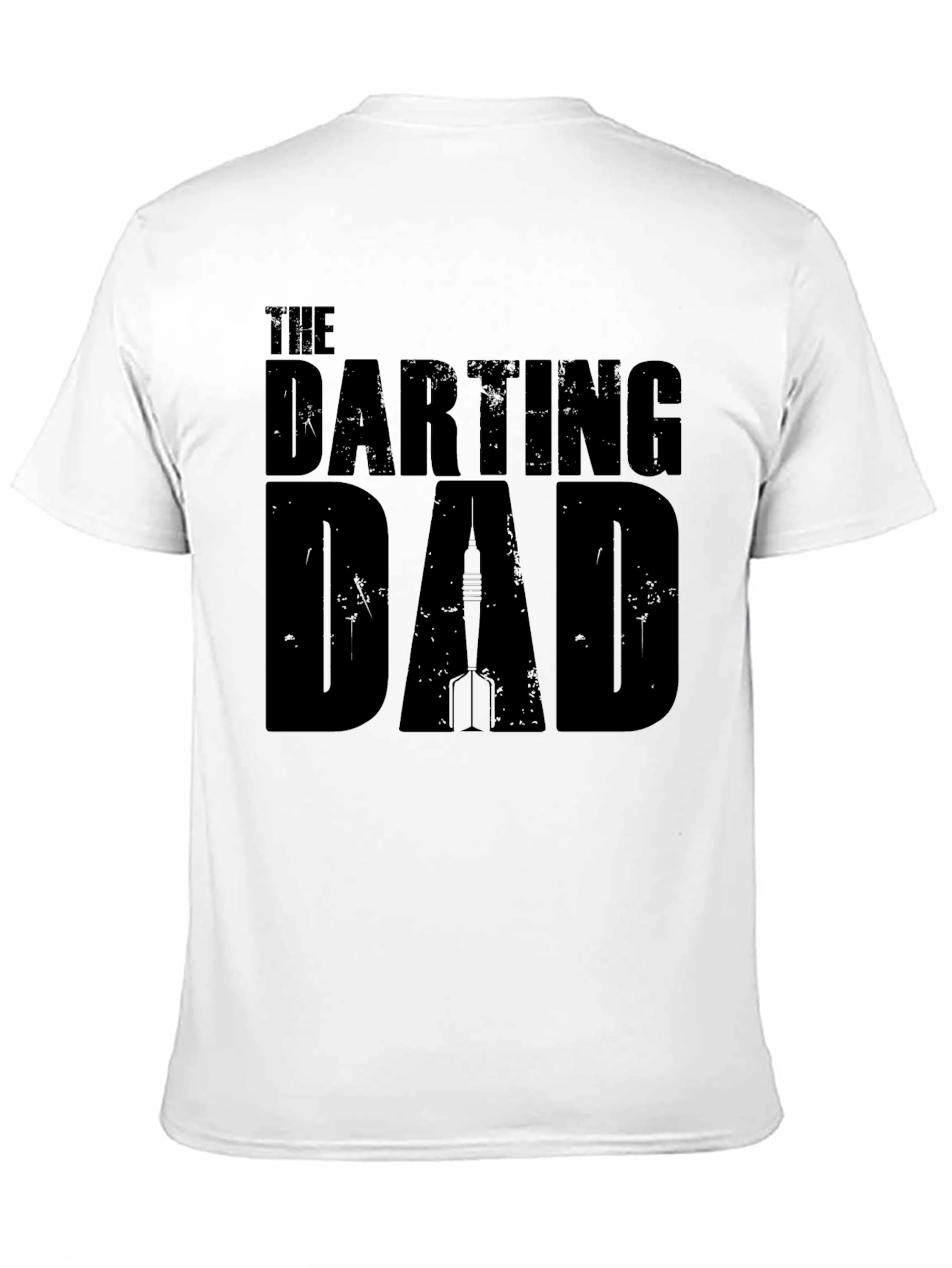 The Darting Dad T-Shirt - Black