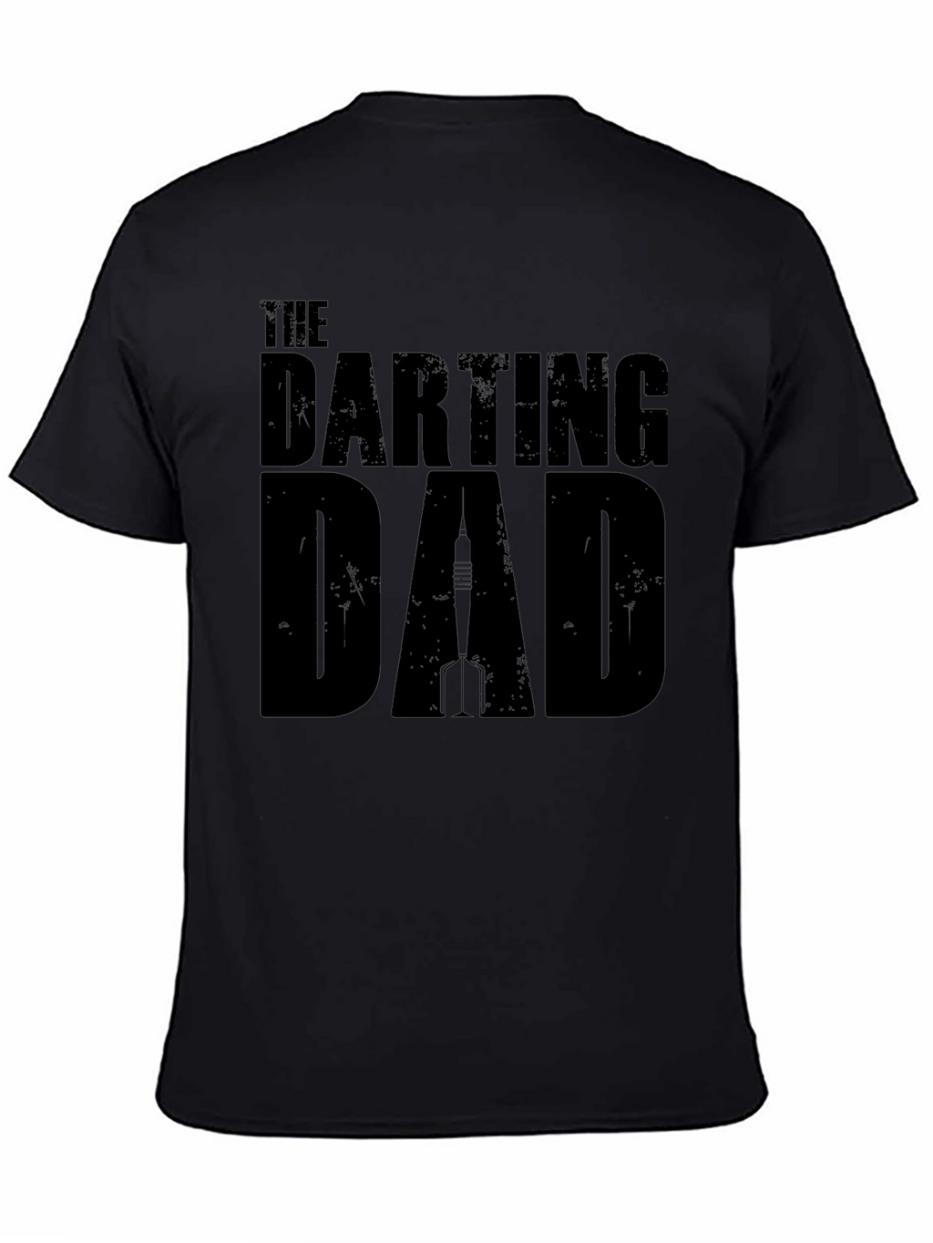 The Darting Dad T-Shirt - Black