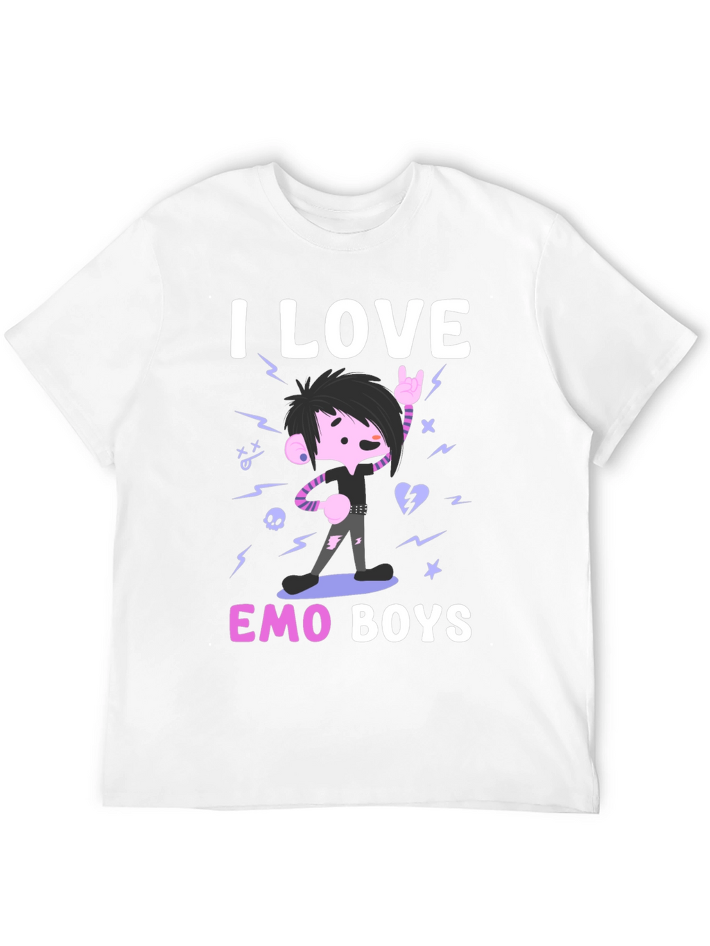 I Love Emo Boys T-Shirt