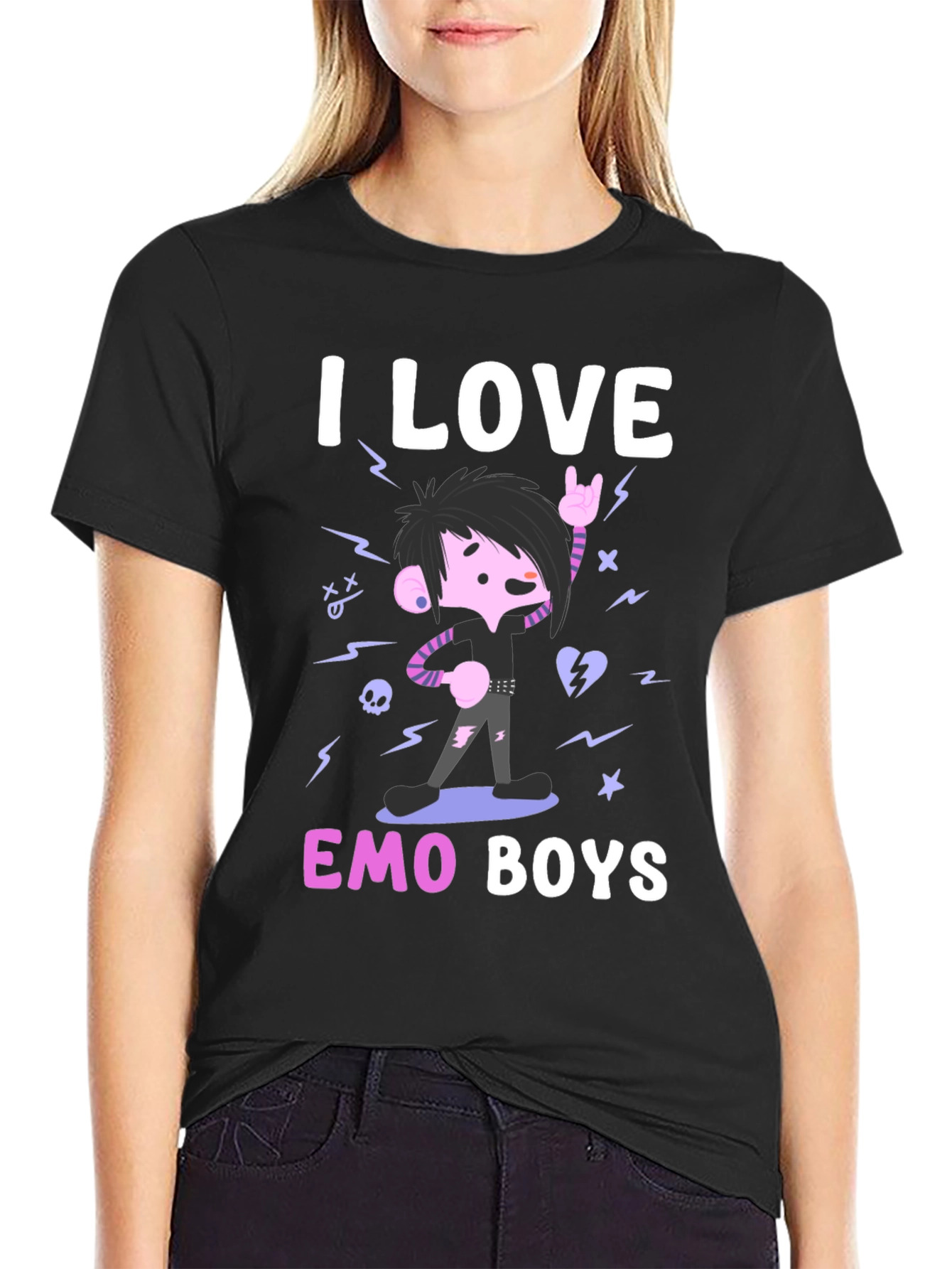 I Love Emo Boys T-Shirt