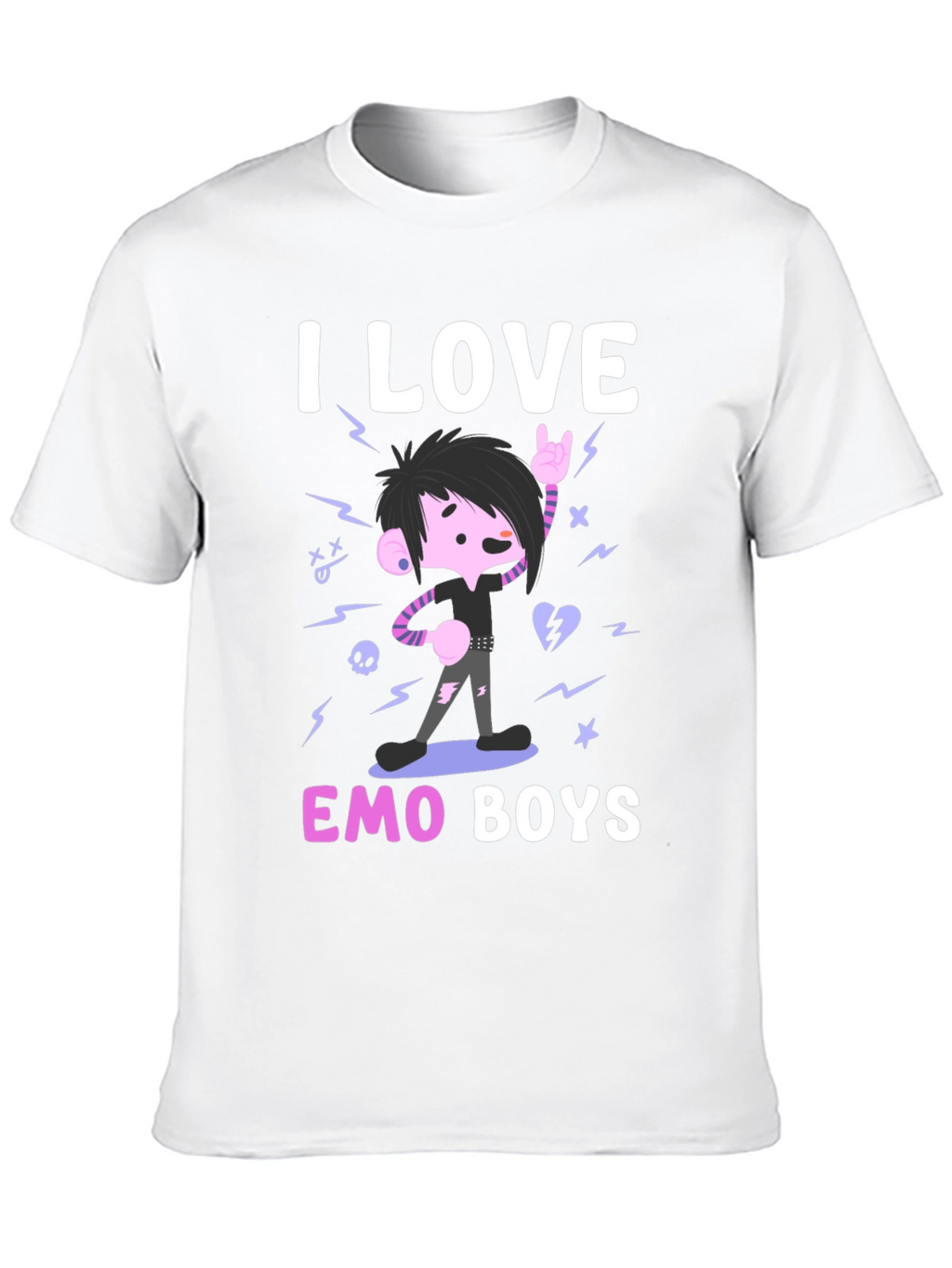 I Love Emo Boys T-Shirt