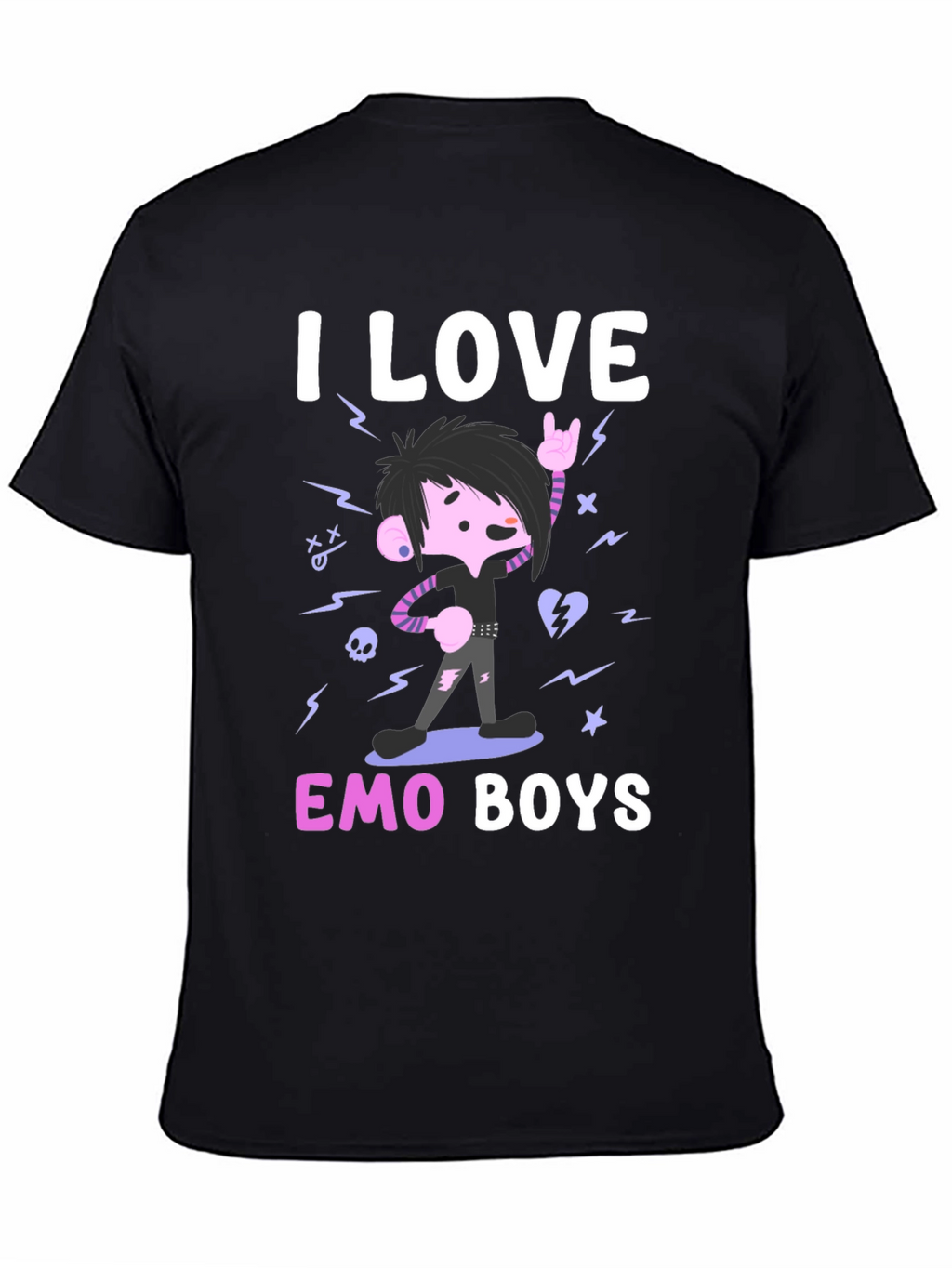 I Love Emo Boys T-Shirt