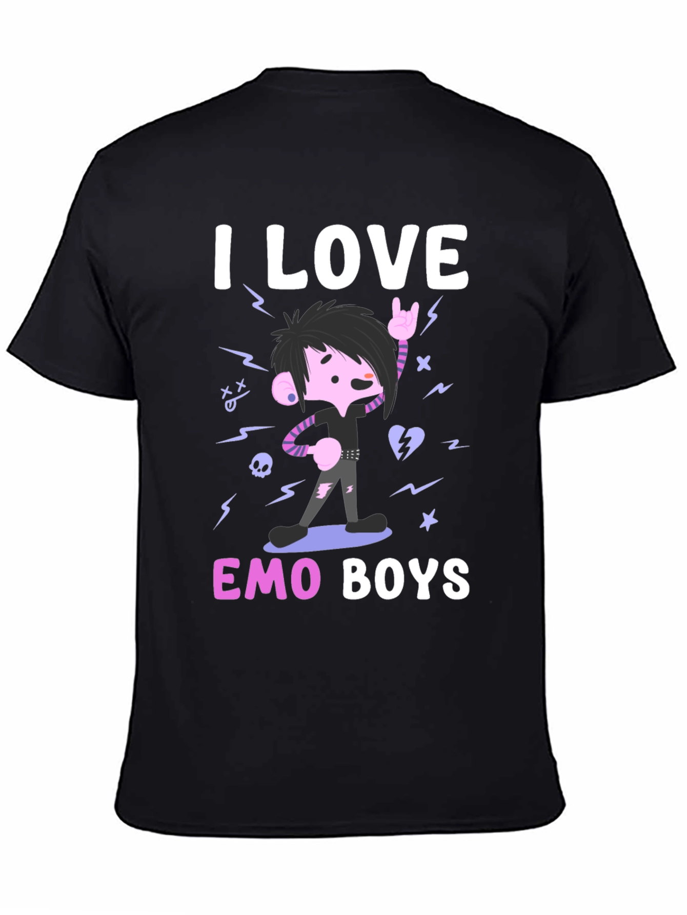 I Love Emo Boys T-Shirt