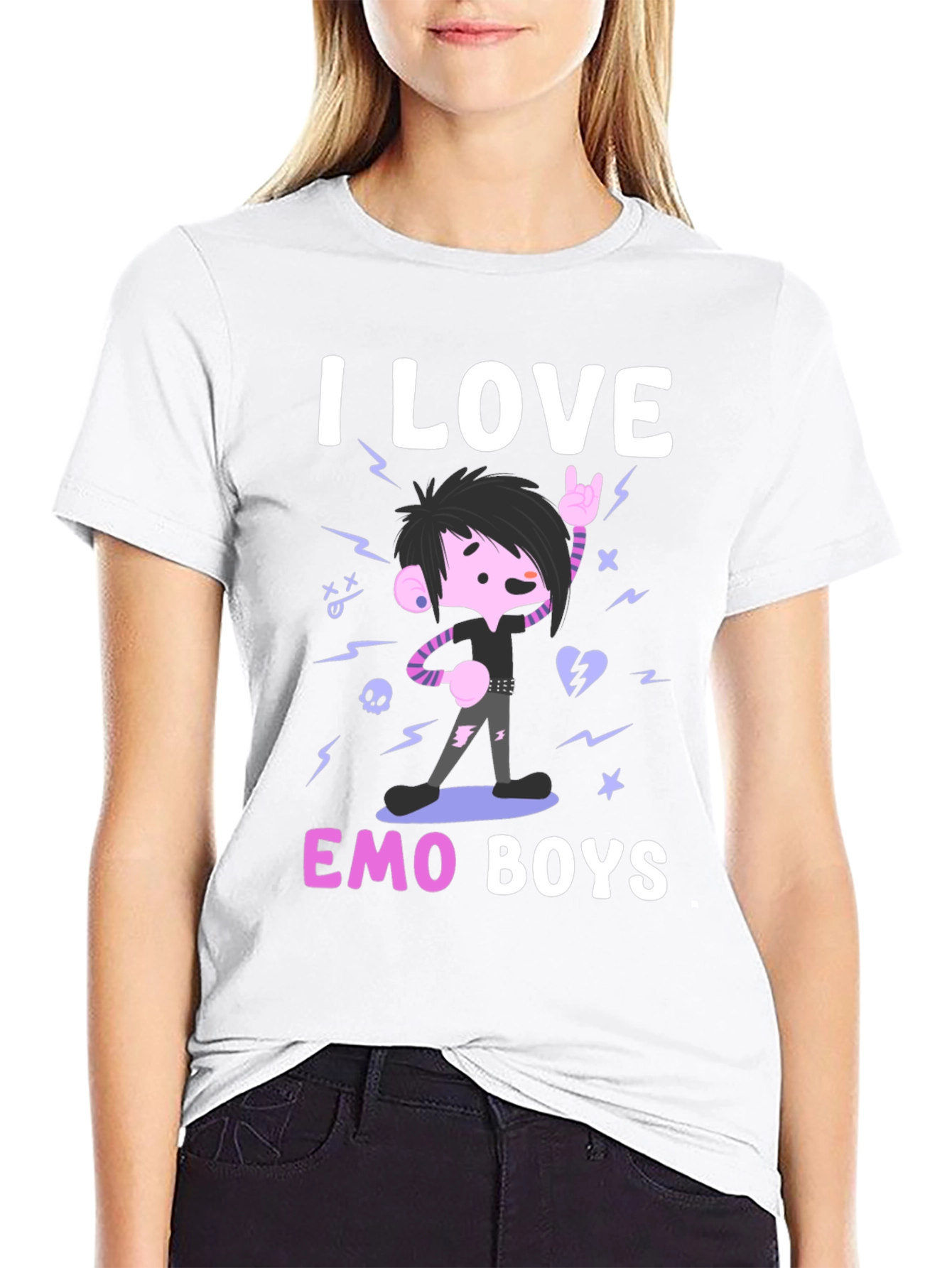I Love Emo Boys T-Shirt