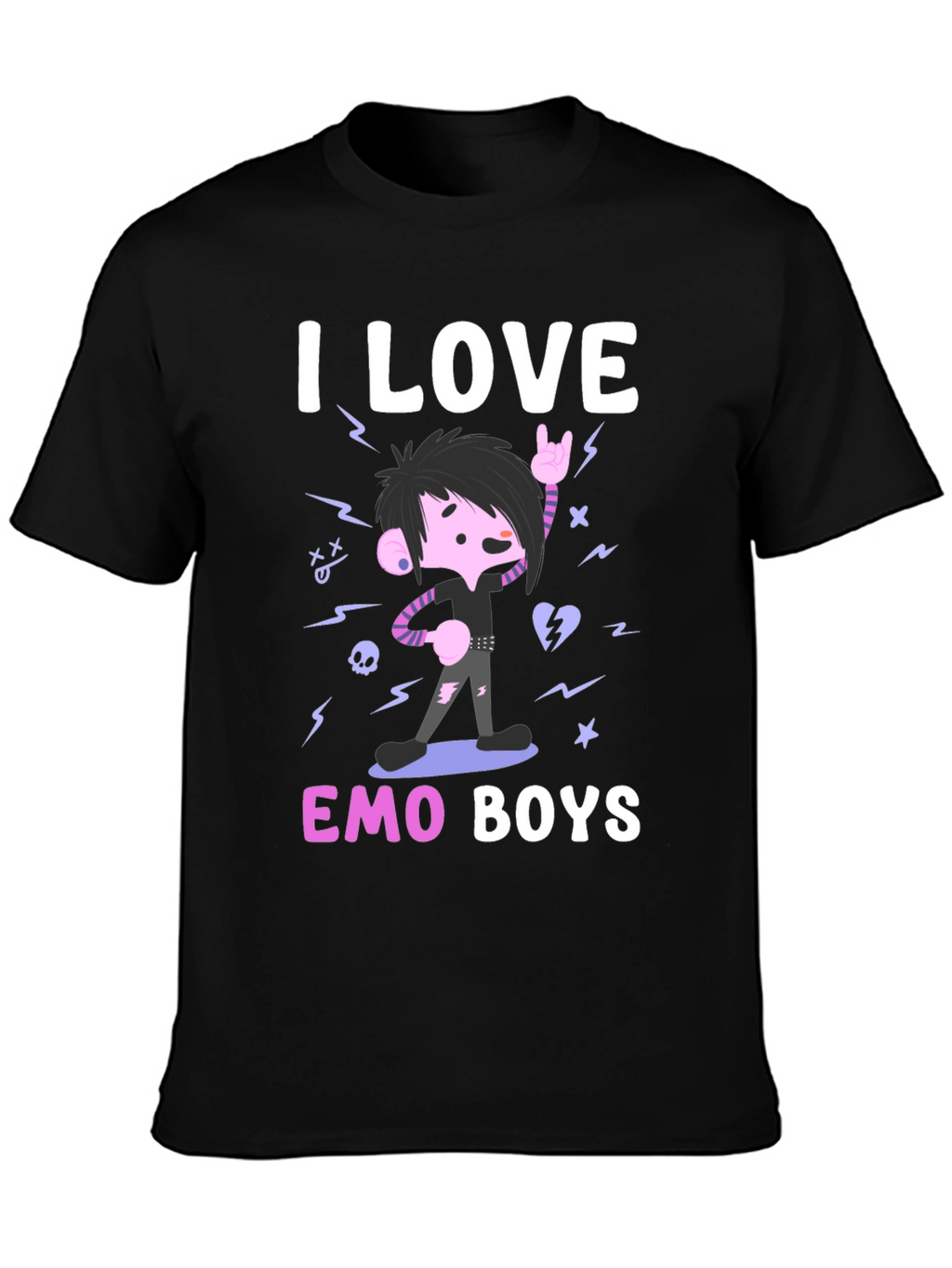 I Love Emo Boys T-Shirt