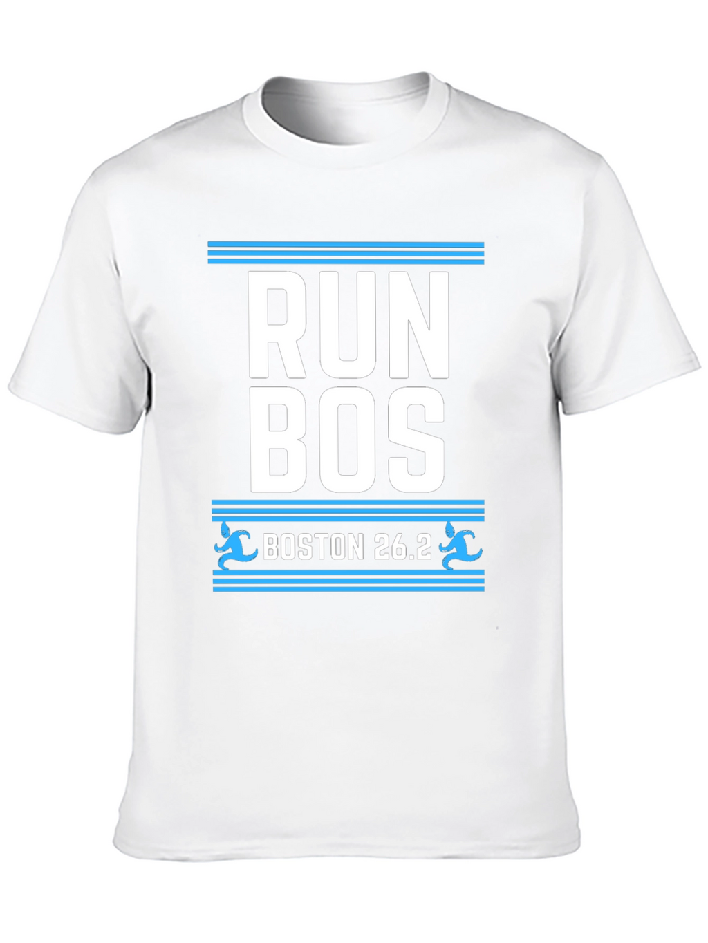 Run BOS Boston 26.2 Marathon T-Shirt