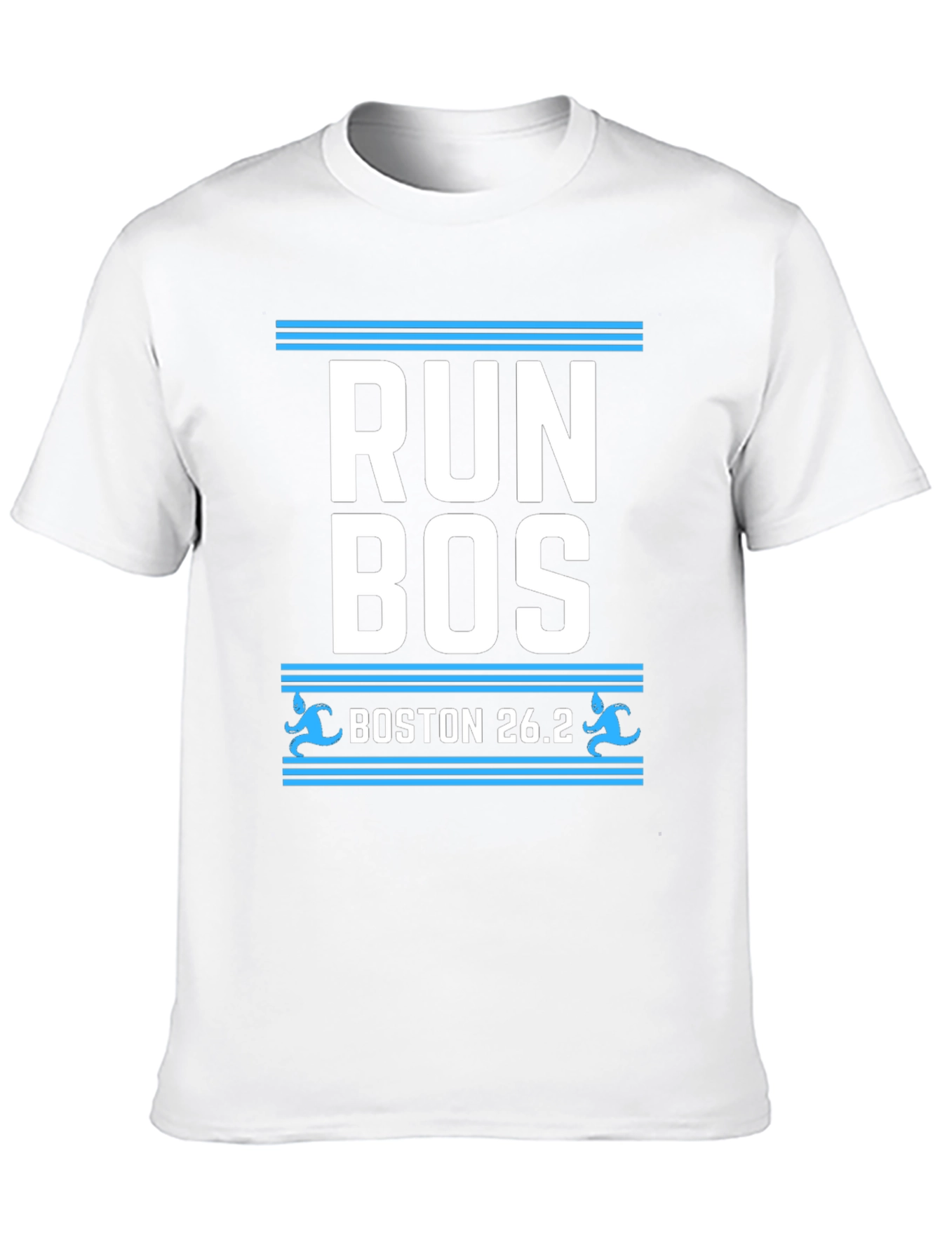Run BOS Boston 26.2 Marathon T-Shirt