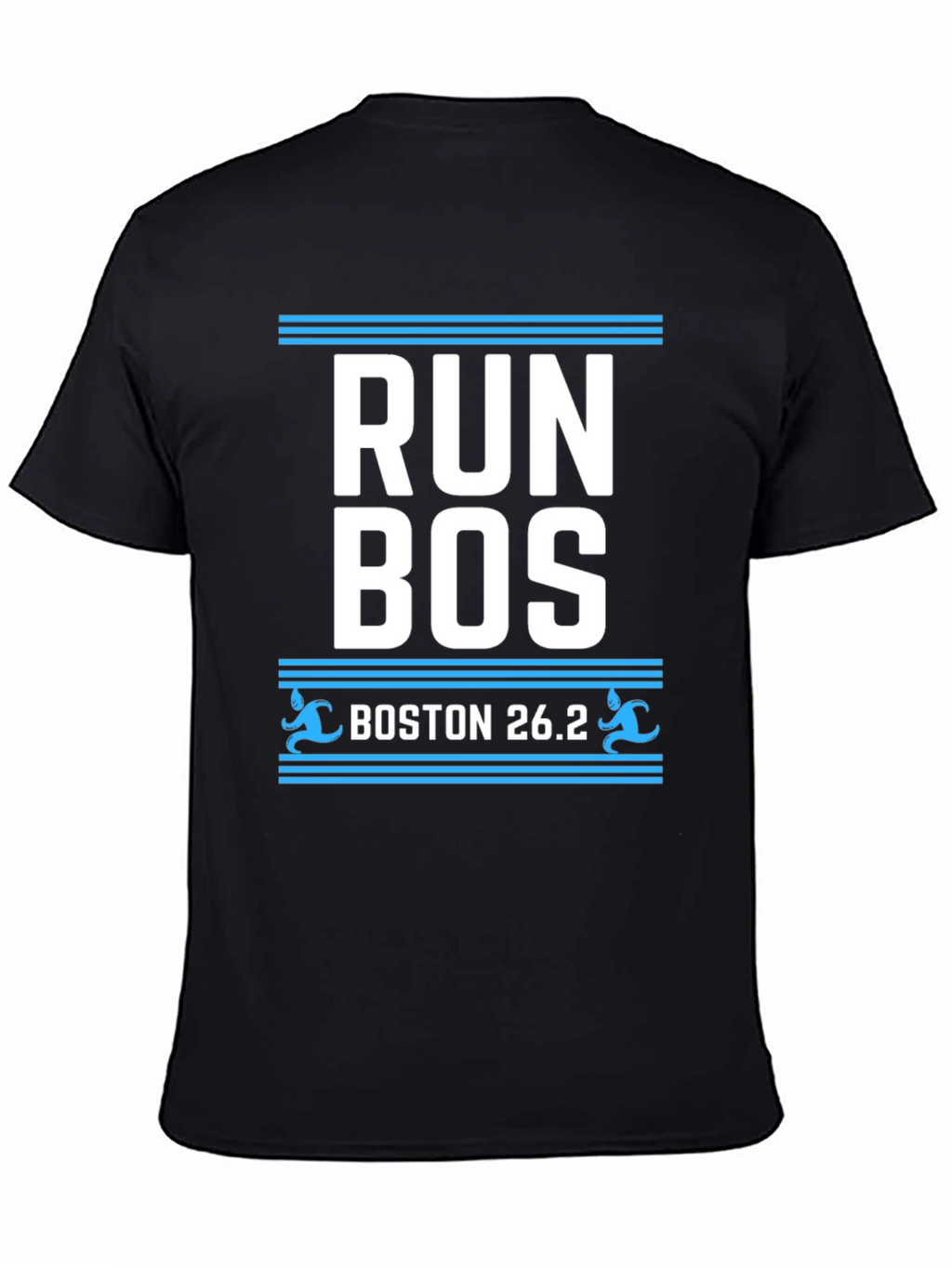 Run BOS Boston 26.2 Marathon T-Shirt