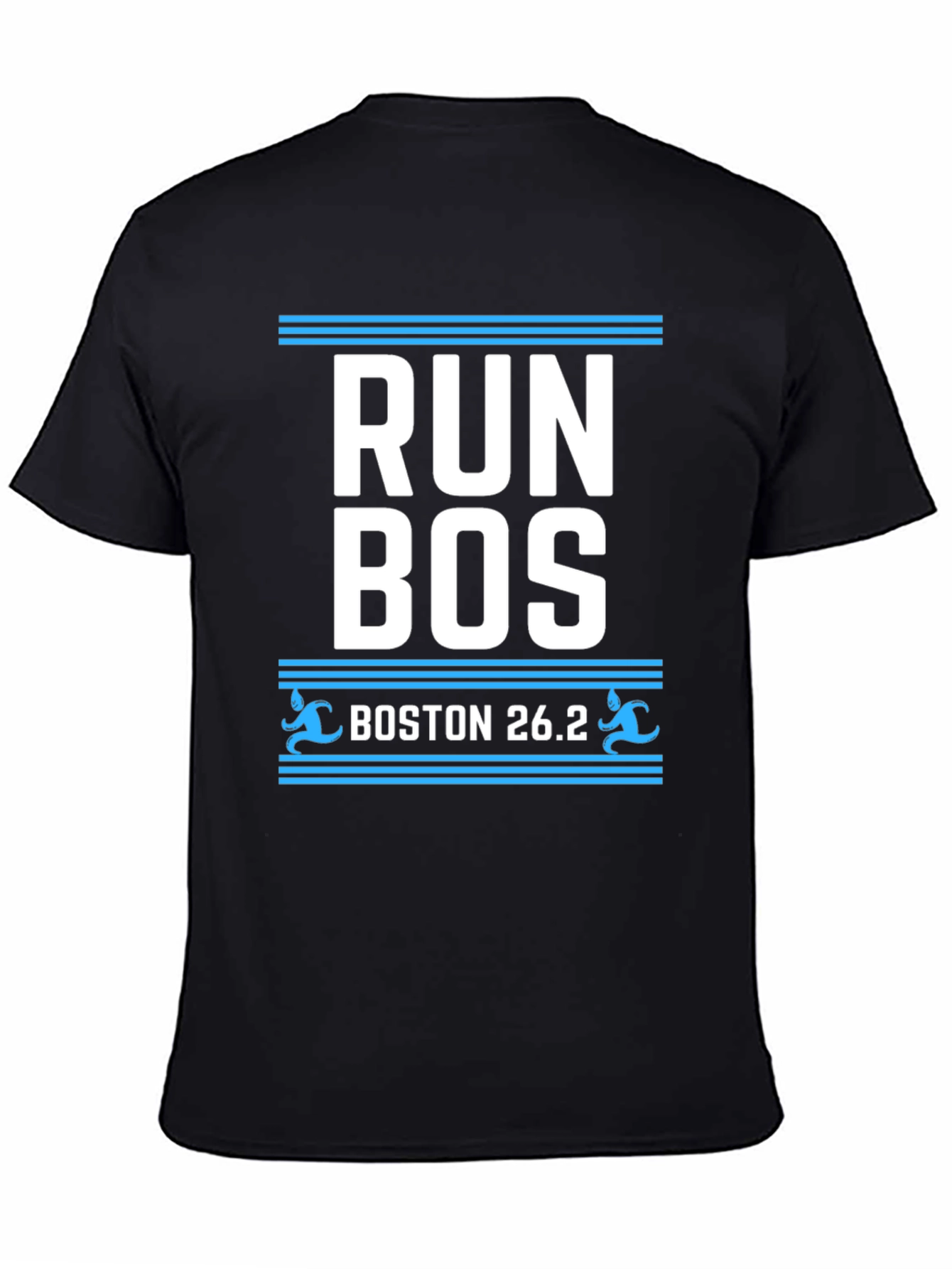 Run BOS Boston 26.2 Marathon T-Shirt