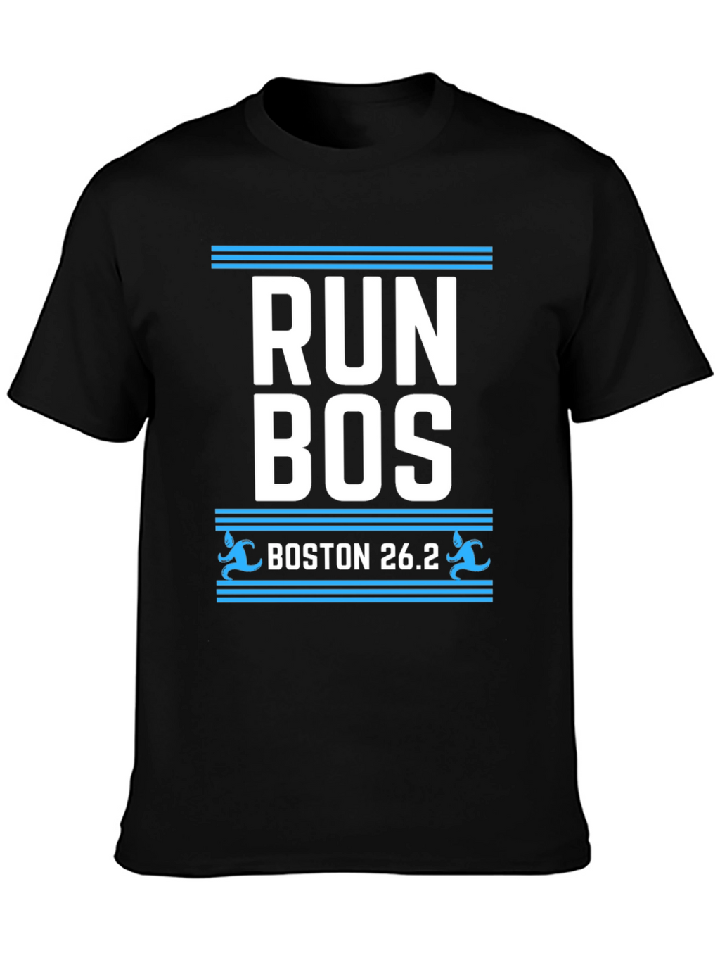 Run BOS Boston 26.2 Marathon T-Shirt