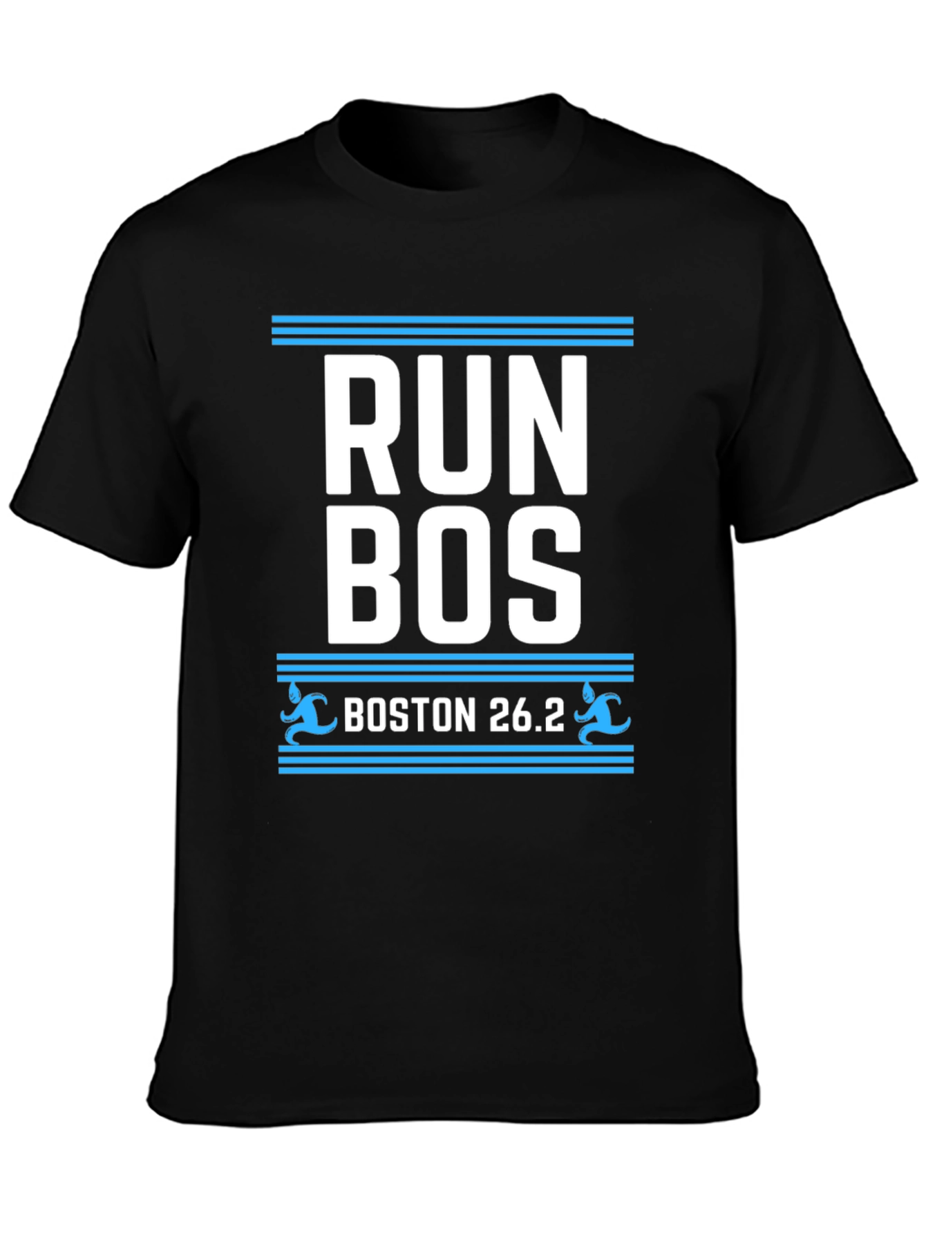 Run BOS Boston 26.2 Marathon T-Shirt