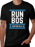Run BOS Boston 26.2 Marathon T-Shirt