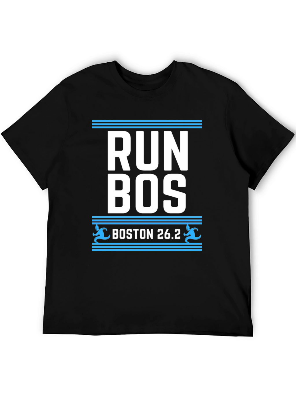 Run BOS Boston 26.2 Marathon T-Shirt