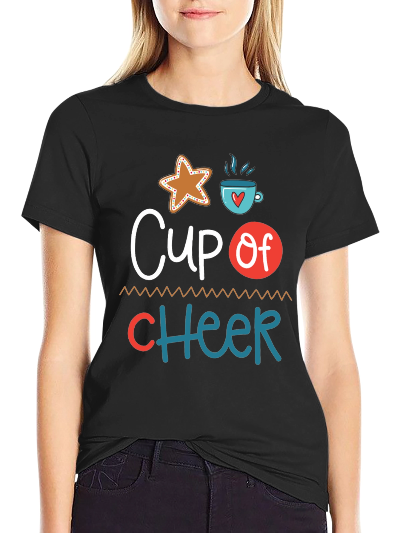 Cup of Cheer Graphic T-Shirt