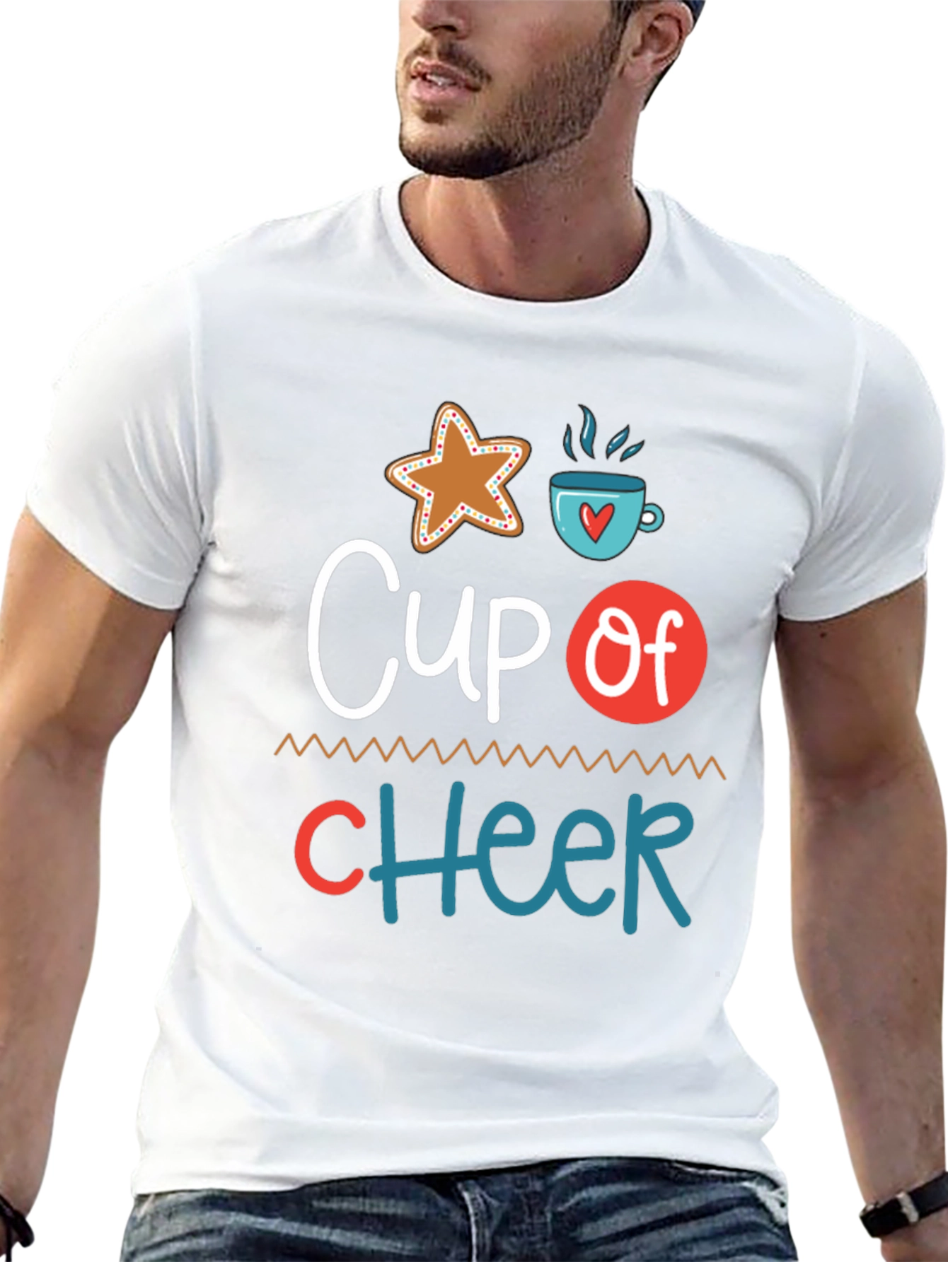 Cup of Cheer Graphic T-Shirt