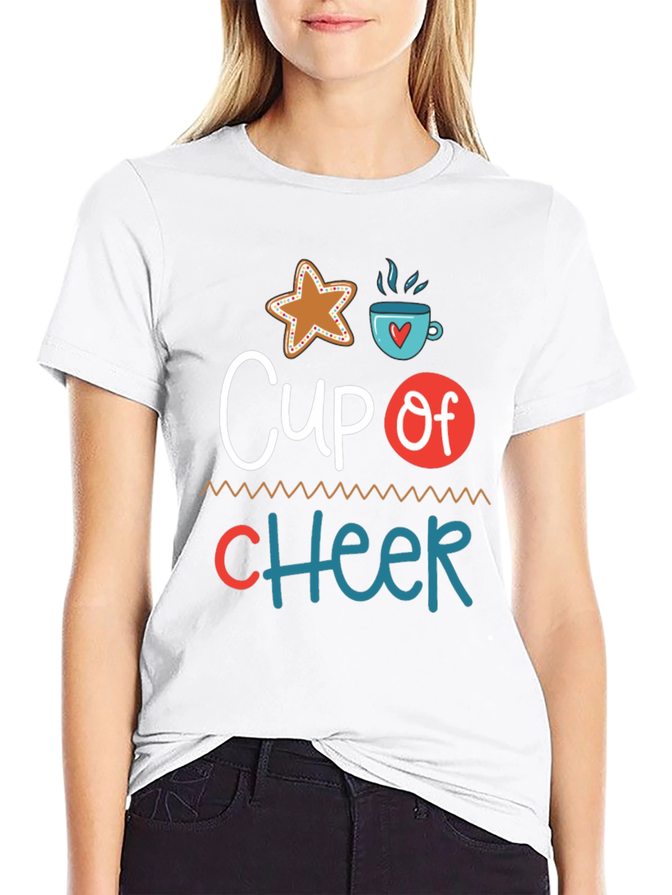 Cup of Cheer Graphic T-Shirt