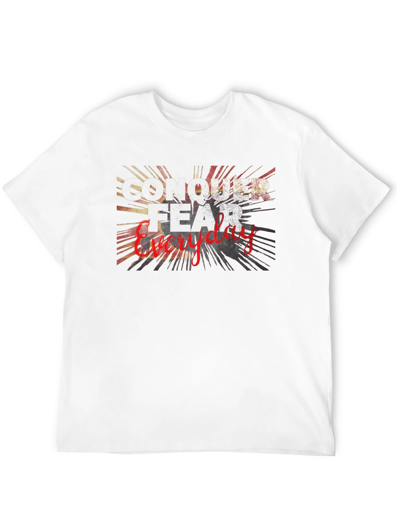 Conquer Fear Everyday Graphic T-Shirt
