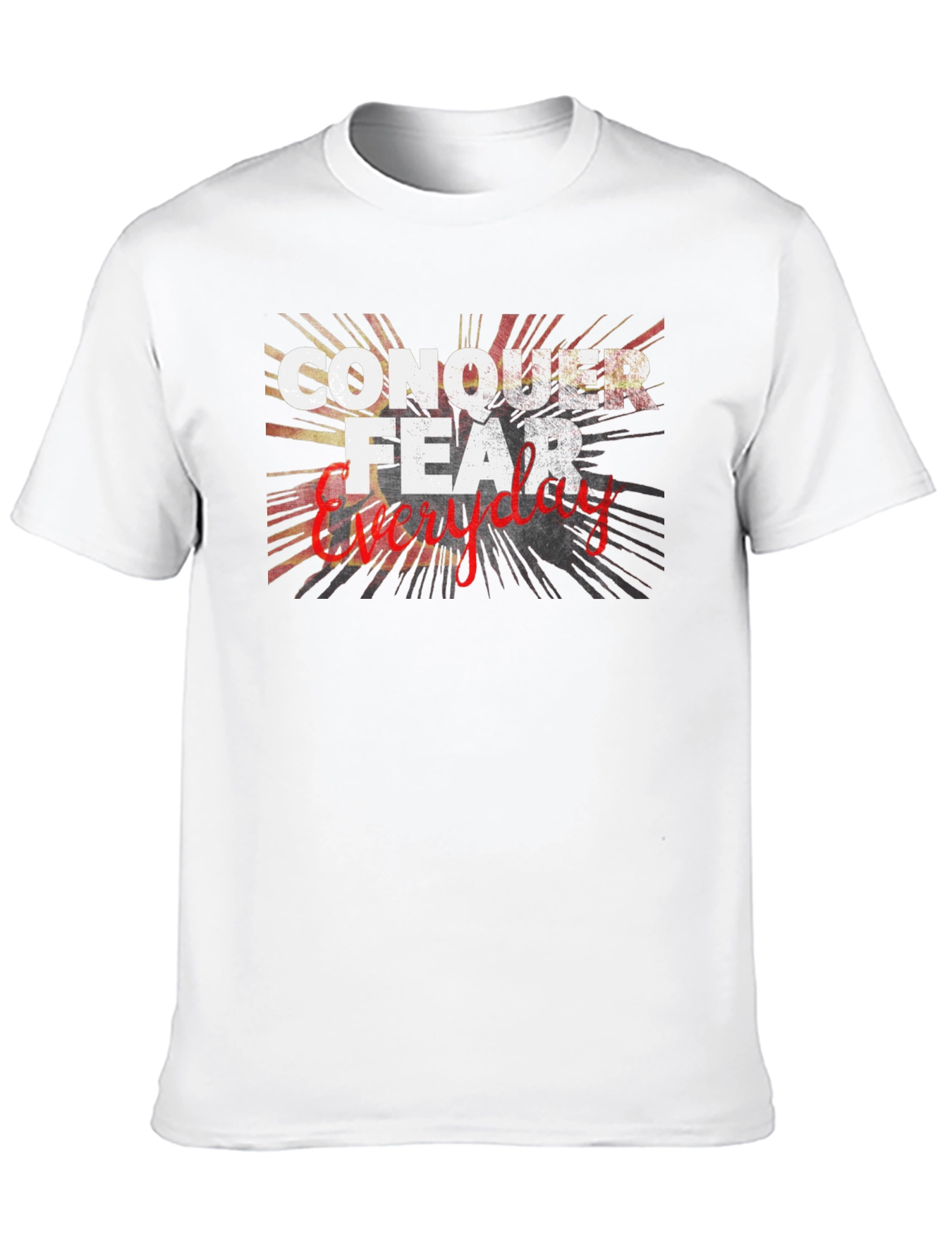 Conquer Fear Everyday Graphic T-Shirt