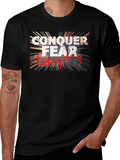 Conquer Fear Everyday Graphic T-Shirt