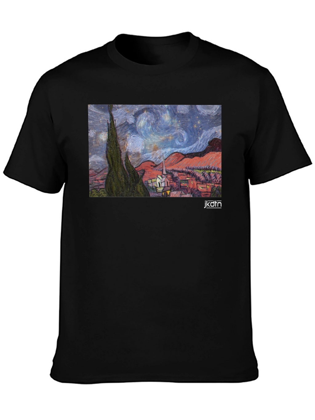 Starry Night Art T-Shirt