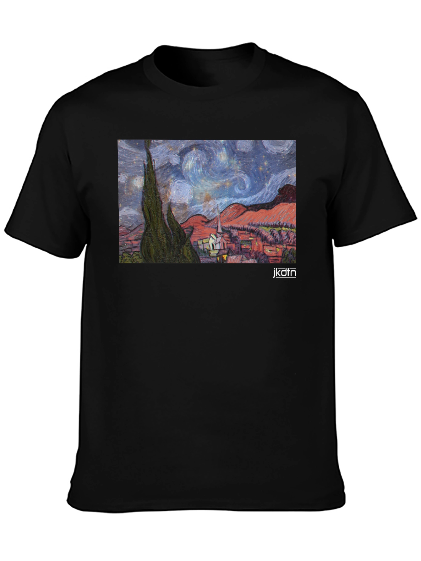 Starry Night Art T-Shirt