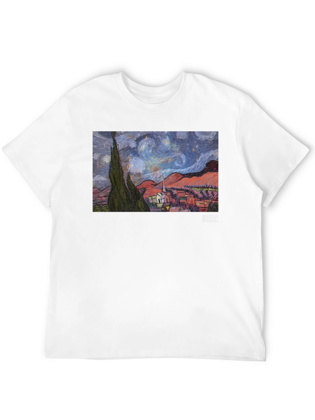 Starry Night Art T-Shirt